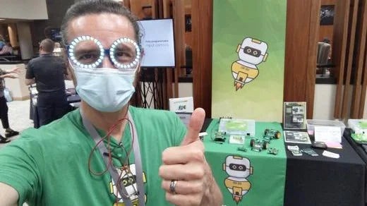 CodeX Wearable NeoPixel Glasses Part 1: Making the Glasses